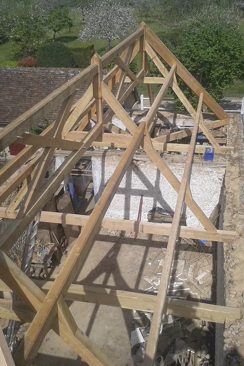 Restauration de charpente